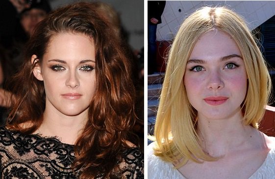    HAPPY BIRTHDAY !   Kristen Stewart  and  Elle Fanning 
