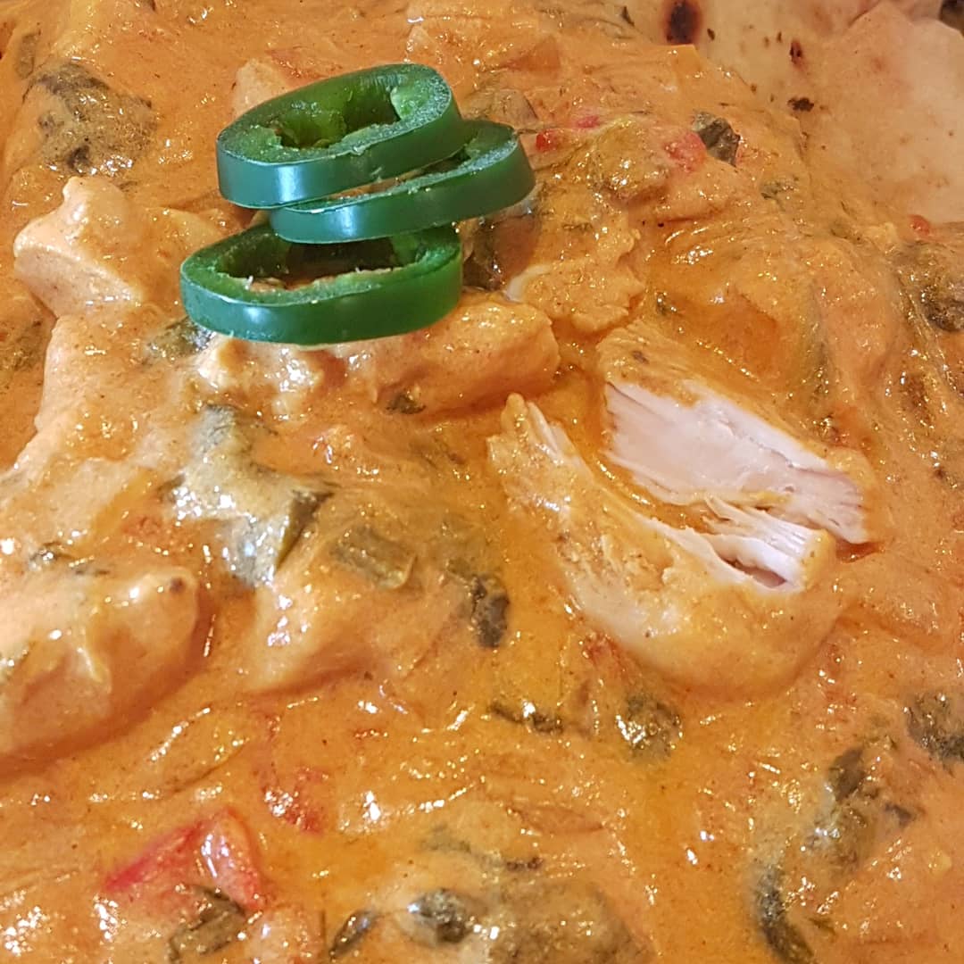 TwoHootsTod's tweet photo. Hot, Spicy, Creamy Chicken, Spinach and Red Pepper Curry....#penninewayguesthouse #nickfieldenfamilybutchers #shoplocal #todmordenindoormarket #eveningmenu #homemadefood #bespoke #peaceful #paulinusway https://t.co/a4Q72RjJyW