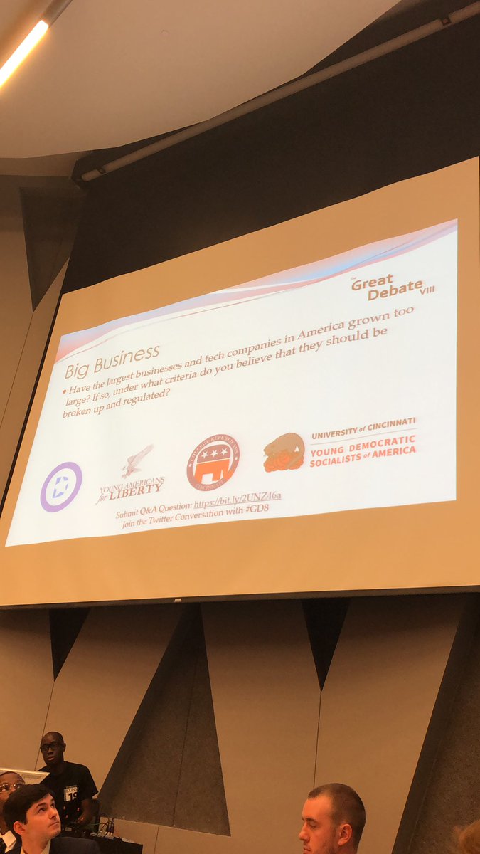 YALCincinnati's tweet photo. Topic one: Big Business
Q1:

#GD8 https://t.co/0h7YaykyWl