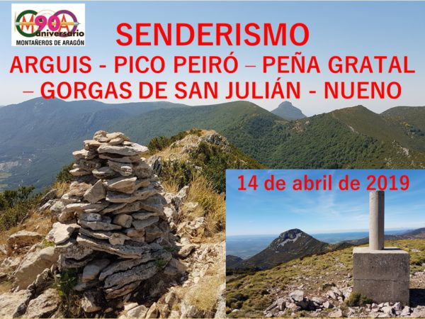 MONTARAGZGZ's tweet photo. Senderismo: Arguis – Pico Peiró – Peña Gratal – Gorgas de San Julián – Nueno Info: https://t.co/ZVREFrv3Za https://t.co/qjsstm9ZWg