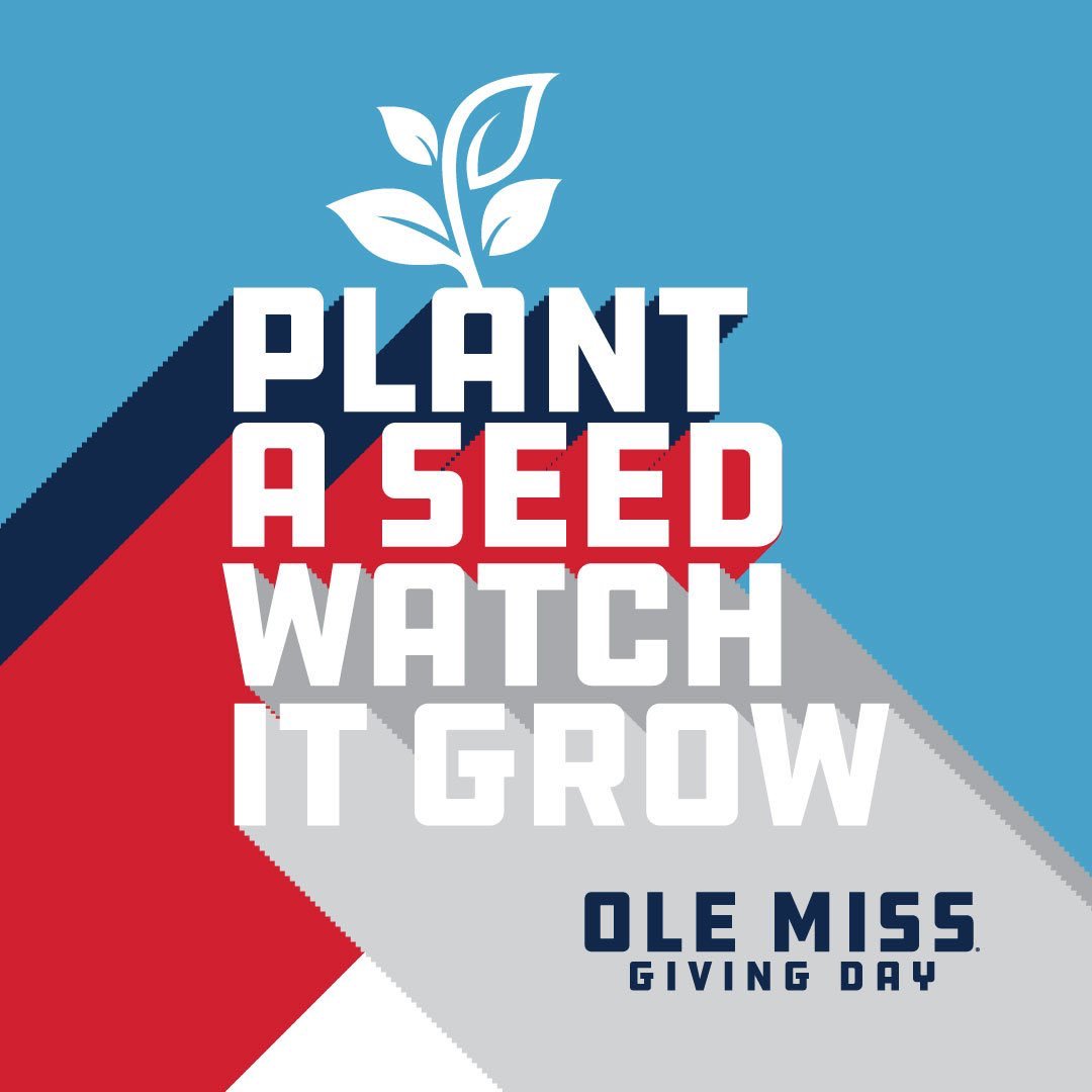 Mark your calendars for #OleMissGivingDay on April 11th! Support @OleMissRebels by investing in @UofMFLL! givingday.olemiss.edu/studentaffairs