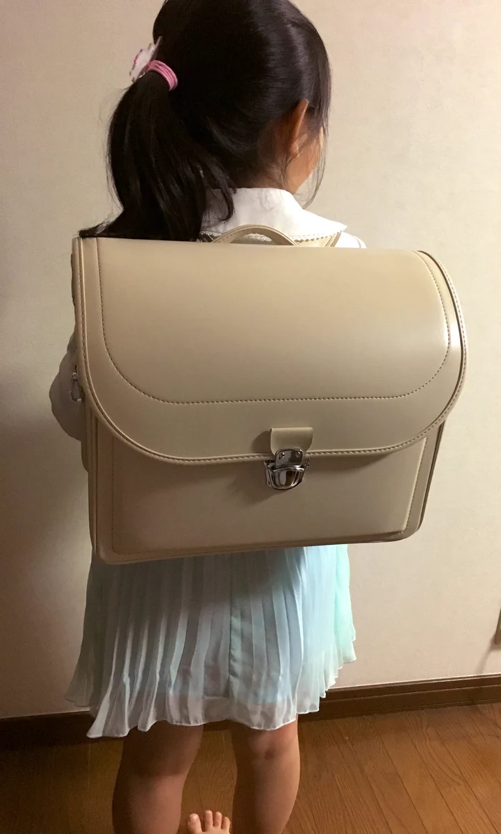 娘のランドセル！個性光るランドセルと、個性ある発言！