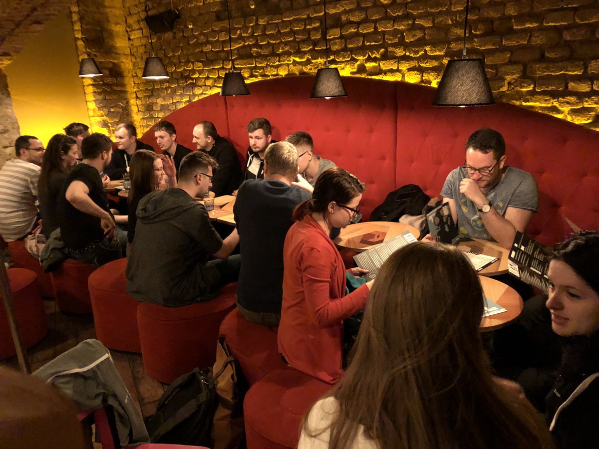 JanBleha's tweet image. #TechWeekCE #Brno party connecting the 3 meetups tonight in #4pokoje