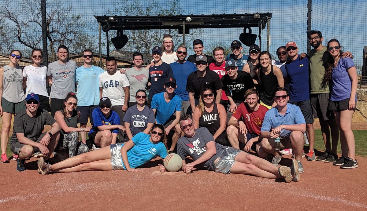 Spring Training Day 2 featured a heated kickball game on the diamond. But, at the end of the day, we’re all a part of #Team4FRONT! 👊