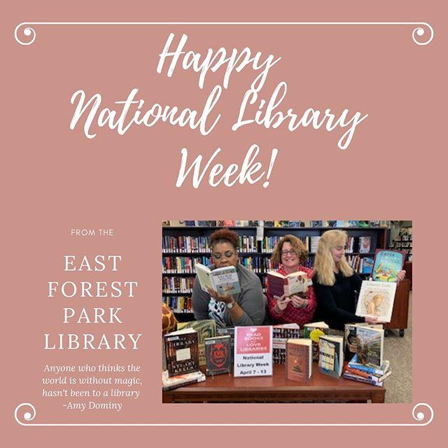 SpfldMassLib's tweet image. It’s National Library Week! Stop in to any branch tomorrow for an Open House celebration! 📚✨ #NationalLibraryWeek #SpfldMassLib #SpringfieldMa #Springfield #WesternMass #Library bit.ly/2In3IBJ