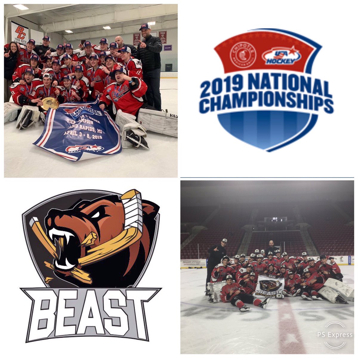 What a great season for <a href="/SKSAHockey/">South Kent School Hockey</a>!! In late October they win the Beast playoff Championship and in April win the USA Hockey National Championship!! Congrats to players and staff on a tremendous season!