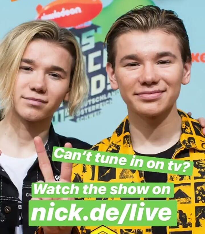 MarcusMartinus_'s tweet photo. Having fun at the orange carpet in Kids' Choice Awards Europa Park Rust Germany 😍😍😍
.
.

#marcusandmartinus #marcusgunnarsen #martinusgunnarsen #mmbehindthescenes #trofors #norway #mmer #oneflightaway #ofa #kca https://t.co/ADfKn0dK1a