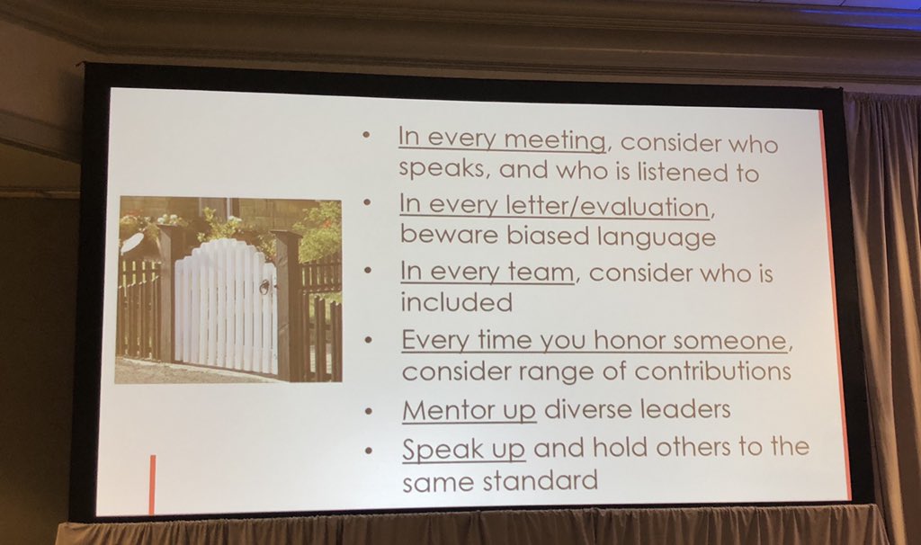M_MaguireMD's tweet photo. Important discussion on Diversity and Gender Equity filled with great tips from @choo_ek speaking at #AAMCORR #AAMCGRA meeting @AAMCtoday https://t.co/FXx5DNBG3a