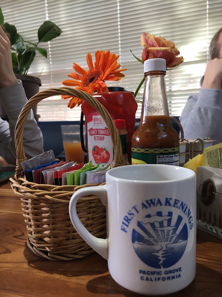 harmonyhelen's tweet image. #BreakfastGoals #FirstAwakenings @FirstAwakenings #PacificGrove #California #AprilDeskEscape