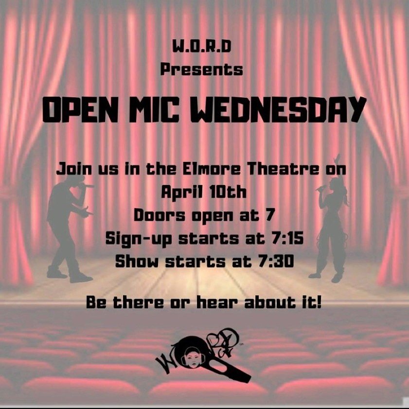 WORDINC_2001's tweet photo. #ssu #scad #gasouthern #savannahga #cport
#WordWednesday #OpenMicWednesday It's back on 2 morrow nite! We hope to see you all there! #sayword! #RT https://t.co/GAnJuzPDzz