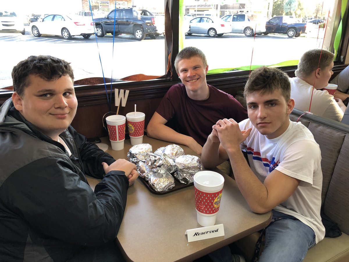 Almost Big Wally Contest time.  Our strategy this year is “BRAIN POWER”, Jacob Shapiro, Trey Stouder, and Alex Cook.