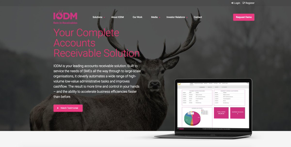 IODM_HQ's tweet photo. Why would you automate your accounts receivable management? For starters, you can forget the distractions of tracking ledgers the traditional way. Simply connect with your customers at the click of button. 
#fintech #iodm #processautomation #accountsreceivable https://t.co/5Lz8IGFuUH