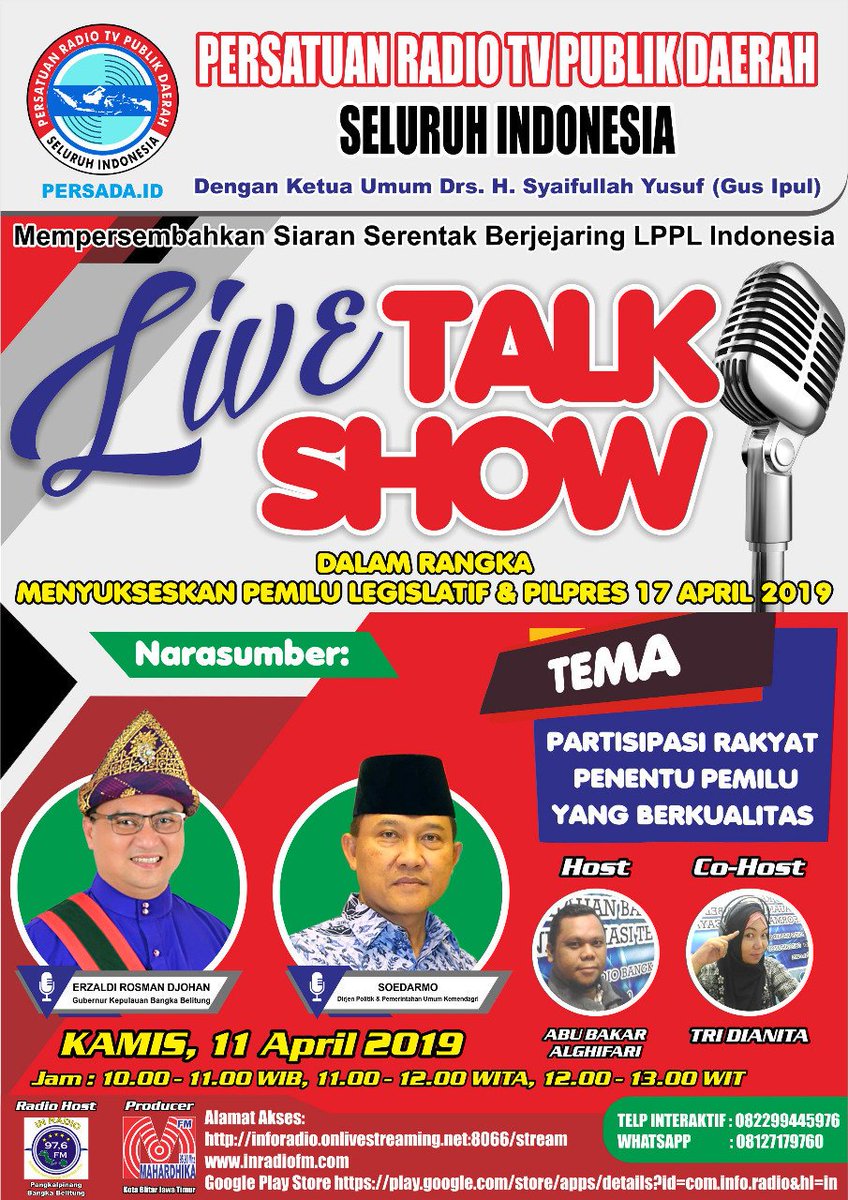 suarapasuruan's tweet photo. Pasuruan People besok kita #livetalkshow berjaringan bersama #persadaid #staytuned https://t.co/OkQtzsGGad