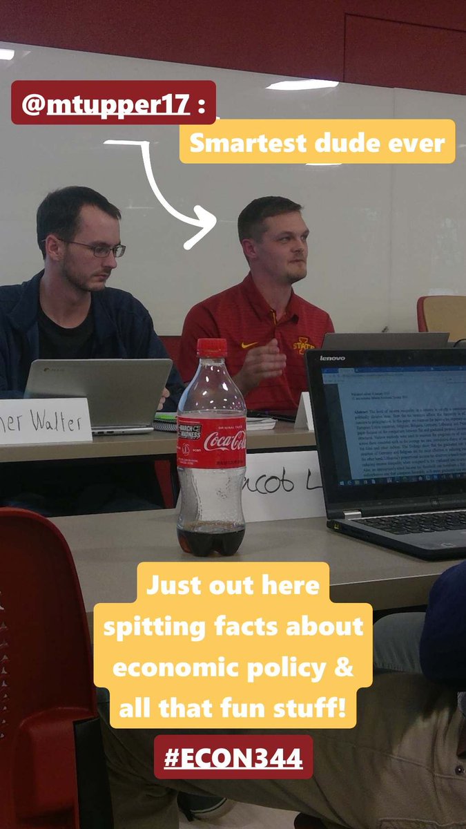 abrahmeyer's tweet photo. #ECON344: @mtupper17, ladies and gentlemen. That is all. https://t.co/zgDtN4Wu78