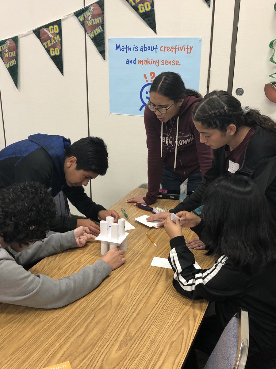 MrsWallingford's tweet image. SMBSD Jr. High Math Super Bowl today!  Love seeing the teamwork and ingenuity with these 7th and 8th graders! #SMBSDFamily #mathfun #towerchallenge