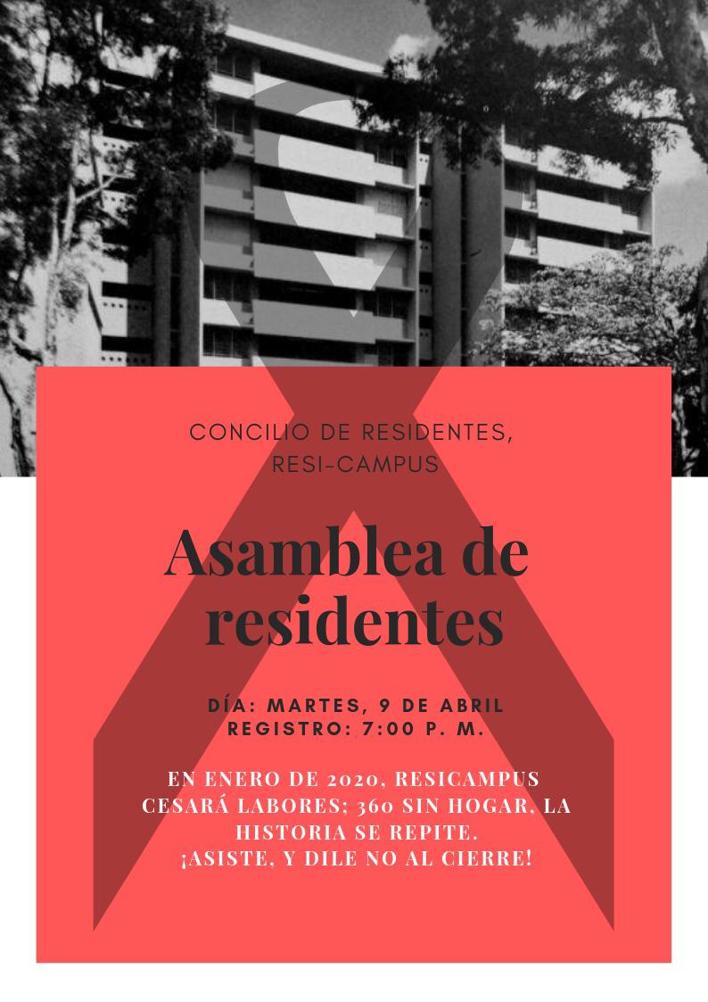 ResiQueer's tweet photo. Corilla, la asamblea de residentes de ResiCampus ha dado inicio!! [THREAD] https://t.co/CB7HmSOsTv