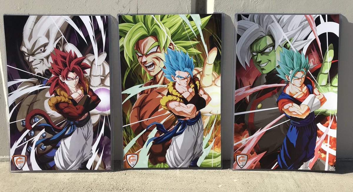 wizyakuza_art's tweet photo. My @KamehaCon exclusive prints just came in! 🔥💥💯🚀 These are 100% exclusive to the show, but re-tweet this and I’ll give out a complete set to a lucky follower!! #dbz #wizyakuza https://t.co/swYvZzmnzp