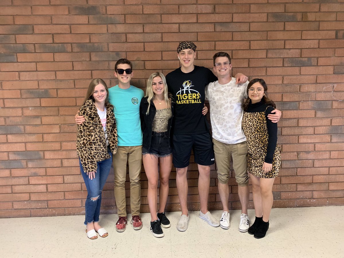 our royalty nominees are really showing up for spirit week! Make sure to vote, ballots were sent to your emails!