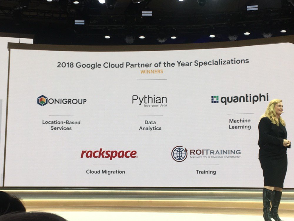 paulvallee's tweet image. Congratulations @pythianpartners and the entire team @Pythian for winning the partner of the year award for data analytics on the @googlecloud here at the #googlenext19 partner summit! And congrats to the other winners too!