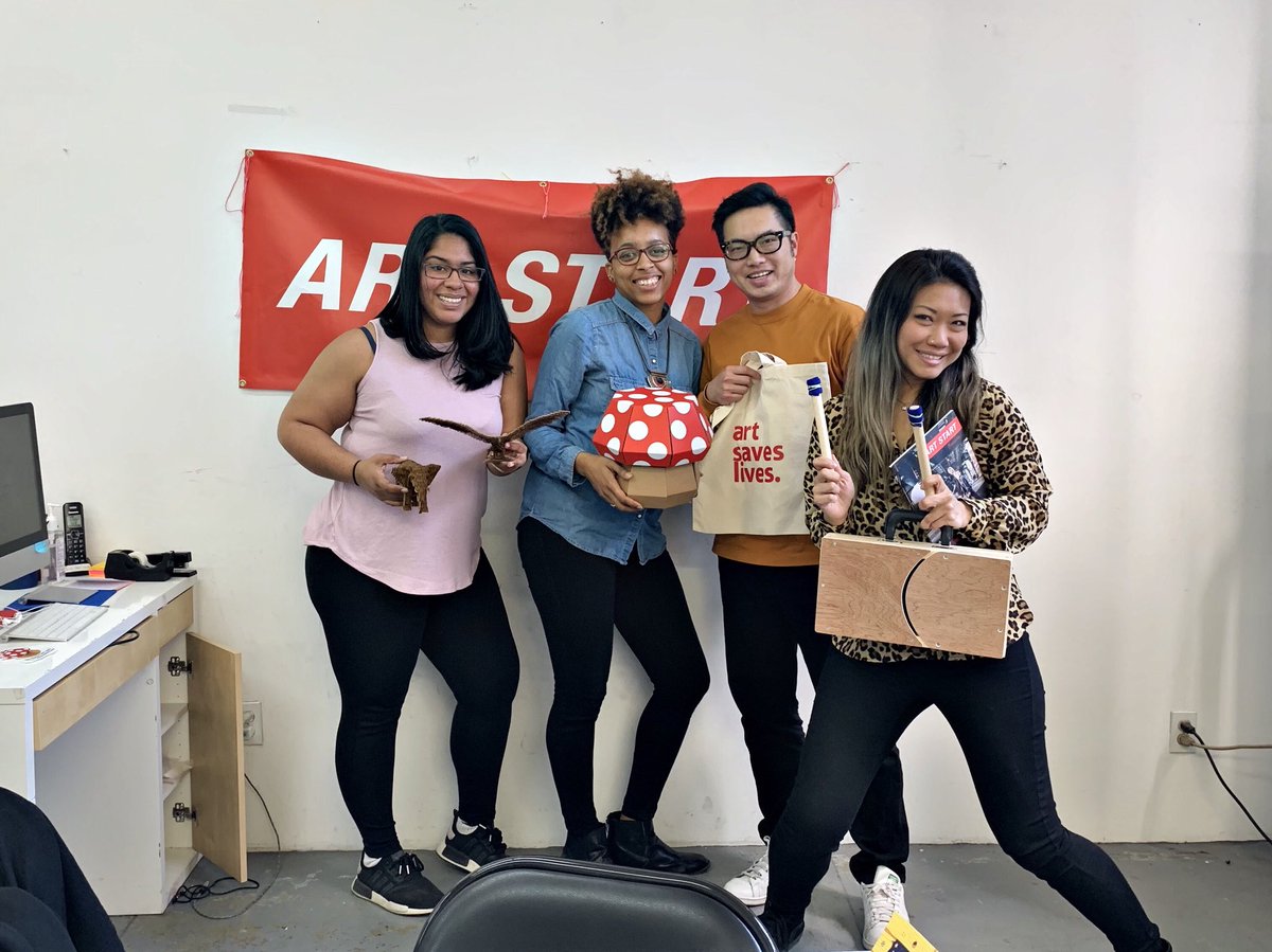 kcornerusa's tweet photo. 🍄@artstartorg nurtures the voices, hearts and minds of New York City's underserved youth through consistent creative workshops inside homeless shelters, alternative to incarceration programs, and partnering youth agencies—we are teaming up to support their mission in April! 🙌🏼 https://t.co/wzgUnYzdmE
