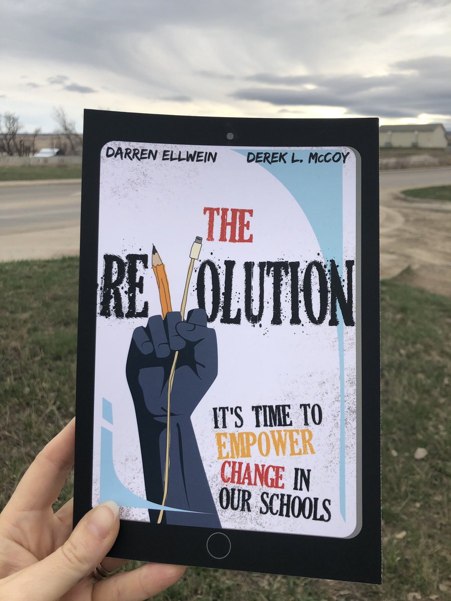 woksape3's tweet photo. Pumped to hear @mccoyderek and @dellwein speak today and equally excited to receive a copy of their book. Actually hoping for that snow day tomorrow so I can really dig in. #TIE19 #revoltlap https://t.co/MIm9i5IT3P