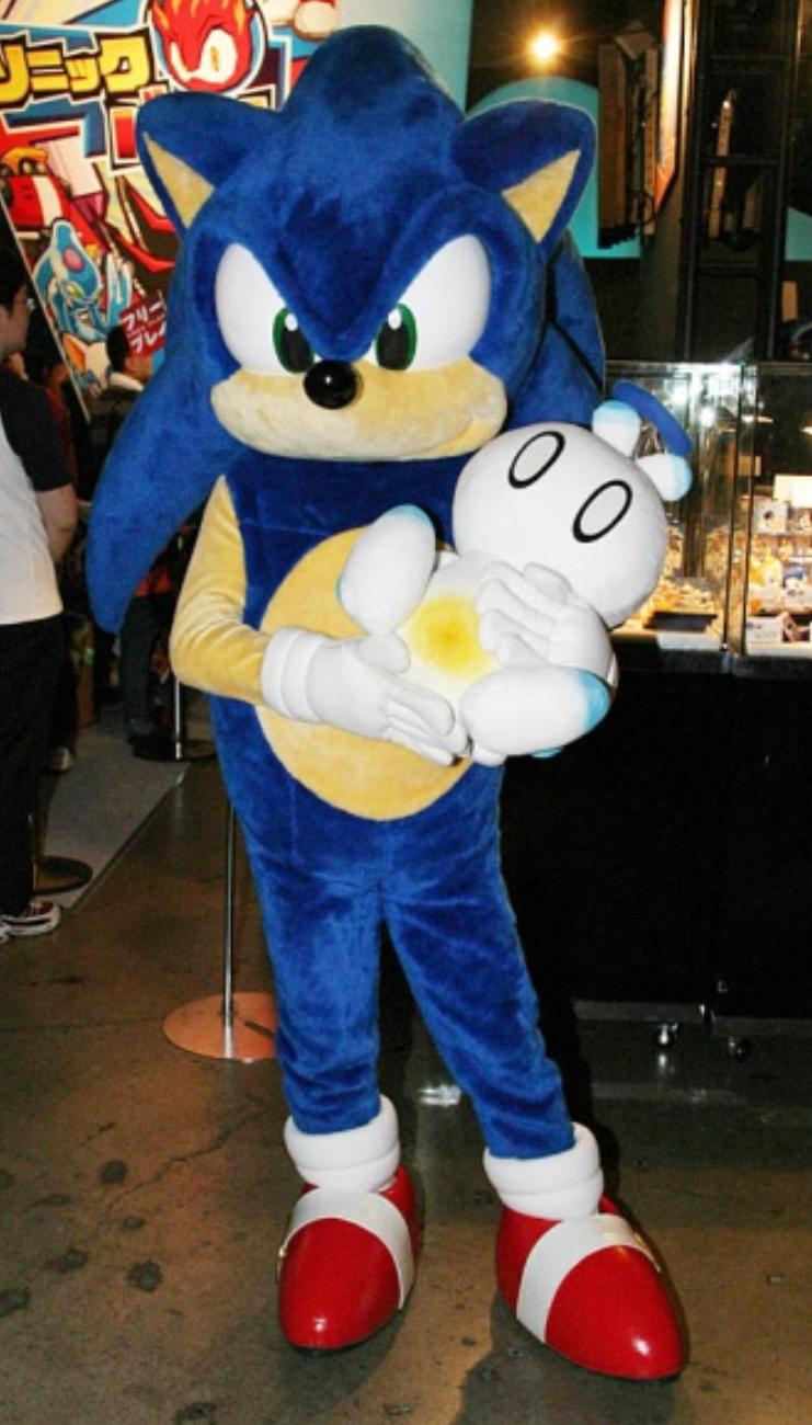 PLUSH Dark Chao from Sonic the Hedgehog 8