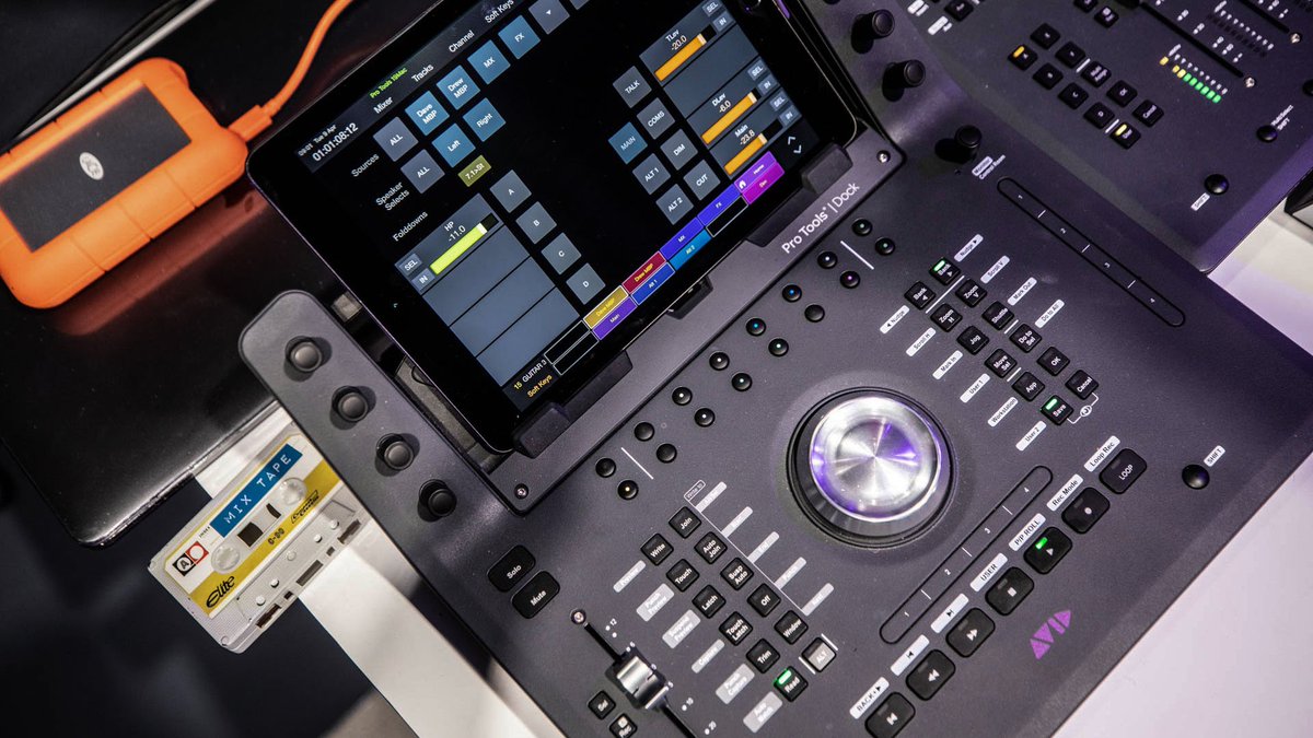AvidProTools's tweet photo. Get hands-on control of every aspect of your mix with Pro Tools | Dock and the Control app on iPad
⠀
VISIT ▶️ https://t.co/gP8TybiGZr
@Avid at @NABShow | Booth SU801
⠀
#avid #nabshow #nab2019 #nab #protools #dock #surfacecontrol #promixing https://t.co/NQ6NBLQA91