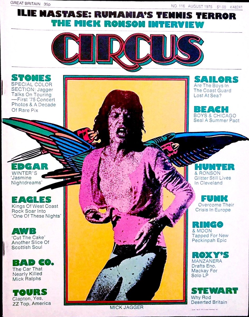 April 10, 2019
Jumpin' Jack Mick Jagger is Back! Heart Valve Surgery at New York Hospital is Successful. Younger Brother Says Mick Almost Died. #Read more. #Click. geraldrothberg.com 

#CircusMagazine #music #rocknroll  #ClassicRock #Repost #RollingStones #MickJagger #Rock