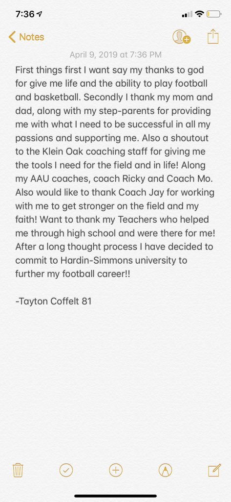 tayton3014's tweet photo. Committed💯💜💛💜💛@BurlesonHSU @coachwilkerson @HSUCowboys @KLEINOAKFB @CoachWilson_ @CoachJGlenn @Coach_BCarp @KleinOakHoops @houstoncowboys @MediaUptempo @TheJatzlau7 @therealbmc1 https://t.co/FtGmTklGAx
