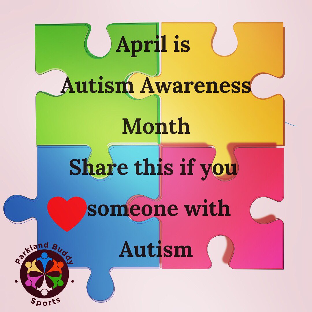 Do you 💕 L O V E someone with Autism? RT this to help promote Autism awareness, inclusion and self determination for all. April is #AutismAwarenessMonth 🧩🌹