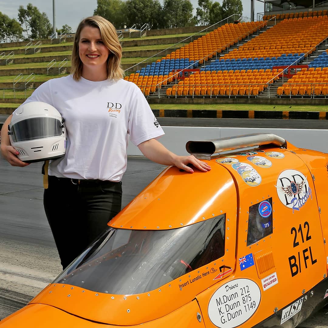 MayedaMotors's tweet photo. We're excited to announce we are sponsoring land speed record holder and world class competitive shooter, Gemma Dunn, of D&amp;D Land Speed Racing. https://t.co/bm8ekAyaYX
