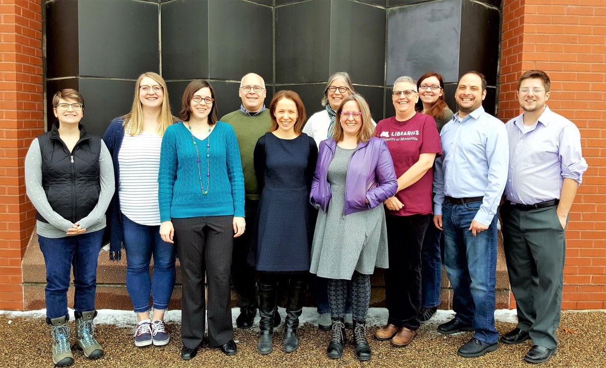 walterlibrary's tweet photo. Happy #NationalLibraryWorkersDay to these and all of the other wonderful library staff in our library! All the hard work you do to keep our library running is appreciated by many. #NationalLibraryWeek #umnlib https://t.co/2ysR0ZVVMo