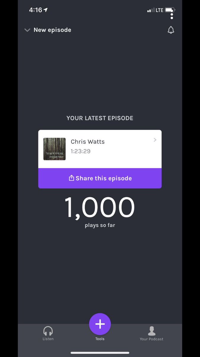 Wow! 1000 listens on our #chriswatts redo episode! Thanks for listening to our #podcast! Appreciate all the positive and helpful feedback! We love all our #youhadmeatmurder supporters!