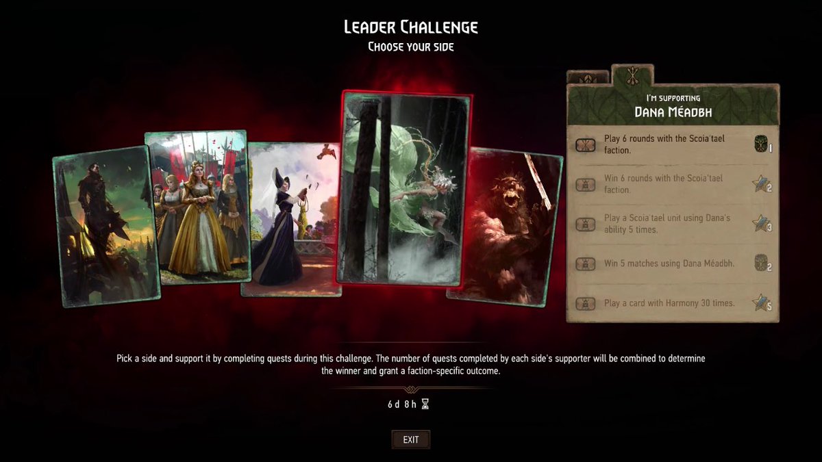 DEVlLDRlVEN's tweet image. Anyone unable to pick your leader of the @PlayGwent #factionchallenge ?