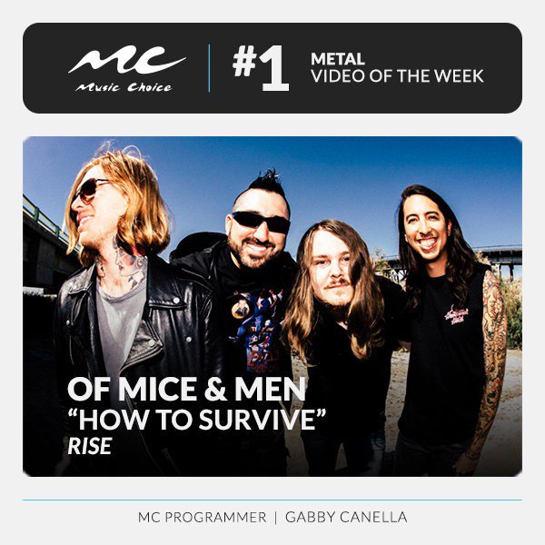 OMandM's tweet image. Thank YOU the fans for making #HowToSurvive the #1 Metal Video of the Week on @MusicChoice 🤘

Have you checked it out yet?! ➡️➡️ youtu.be/kazOPN6hMbM