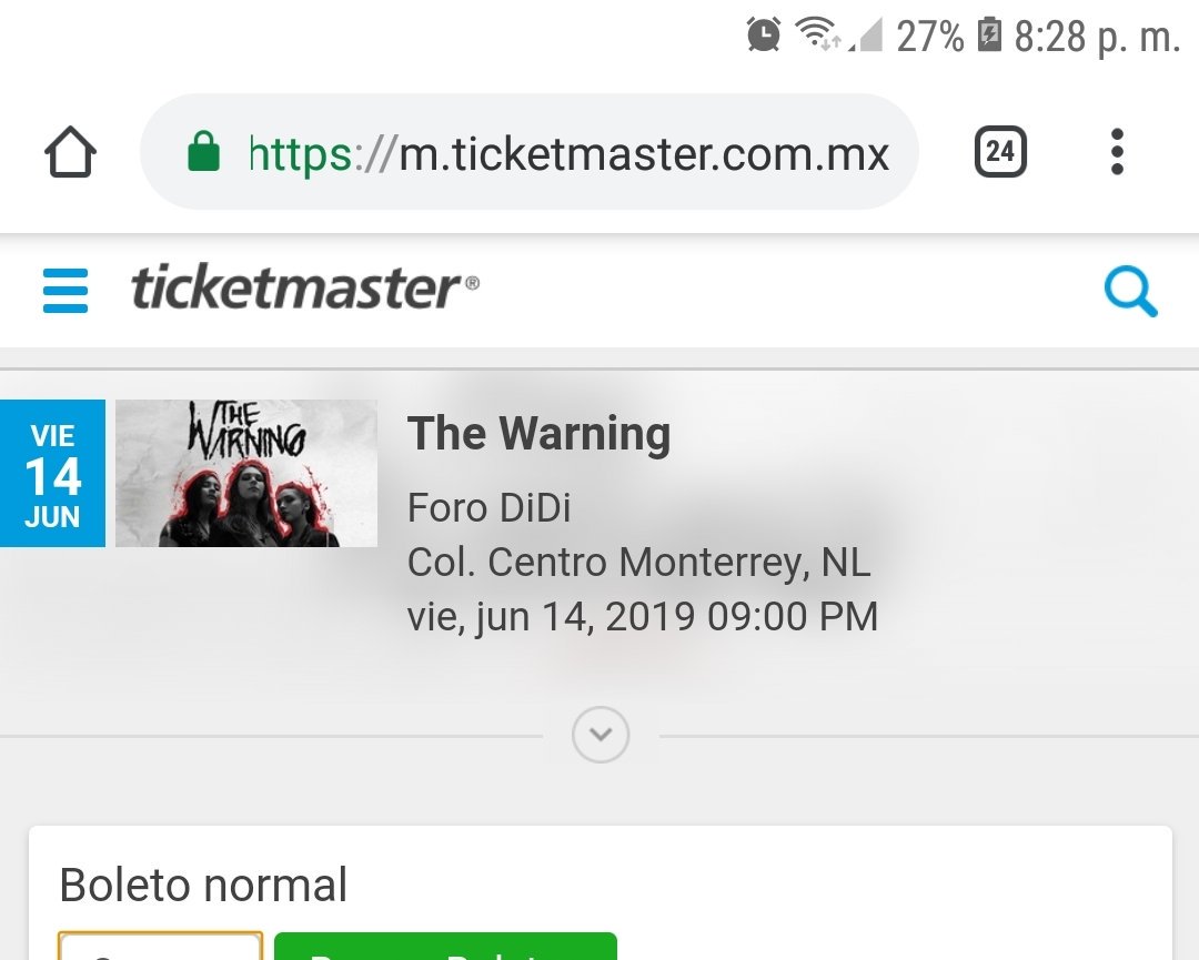 AzaelOrnelas's tweet photo. No sé ustedes pero yo ya ando comprando mis boletos para ir a ver a @TheWarningBand2 este próximo 14 de junio en el @ForoDiDi va estar con madre.!! #TheWarningForoDidi ahí nos vemos todos para rockear 🤟🏽 aquí les dejo el Link para que compren sus boletos https://t.co/ZUaaeLHHpo https://t.co/4dc7UPgysa