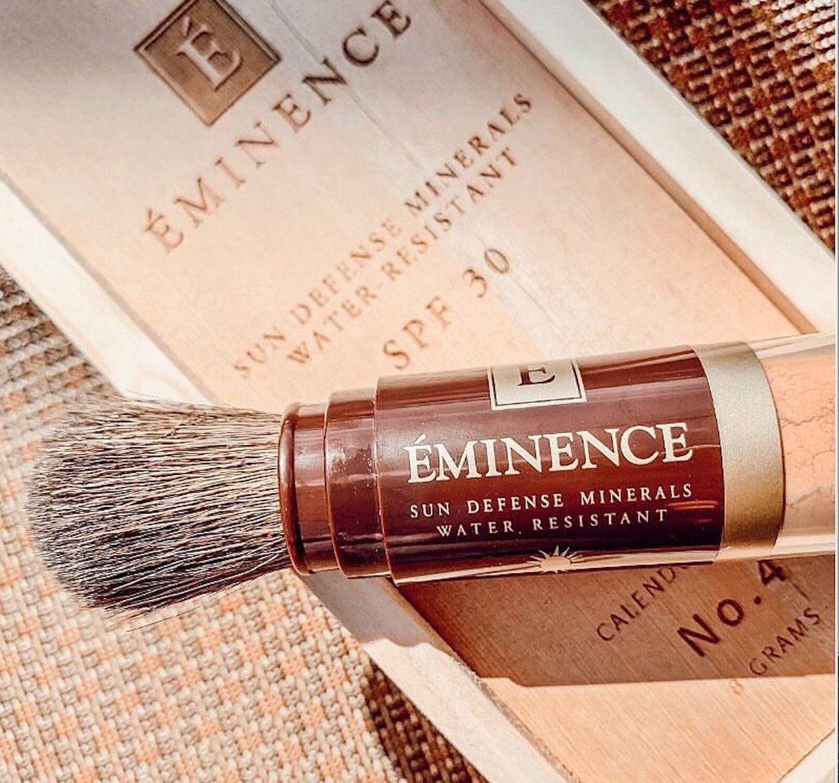 Novospa's tweet image. We can't leave the house without setting our faces with Eminence's natural mineral cosmetics!