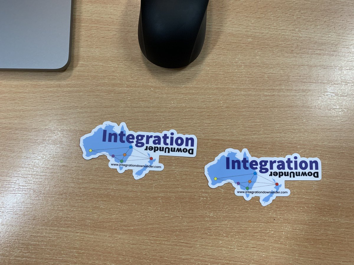 johnbilliris's tweet image. Happy recipient of not one but TWO #IntegrationDownUnder stickers!
Thanks to @BizTalkBill