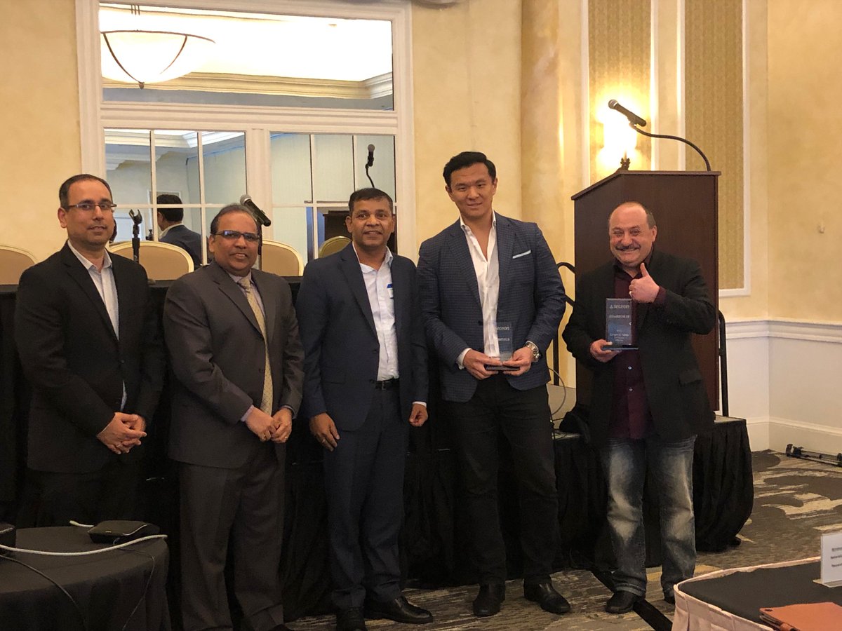 Seceon_Inc's tweet photo. SecuRIGHT2019
@RFAServices  Co-creator and CTO Partner of the Year!!!
Congratulations Team RFA President Yohan and CTO Greg!!!! https://t.co/zRFT9cyP4K