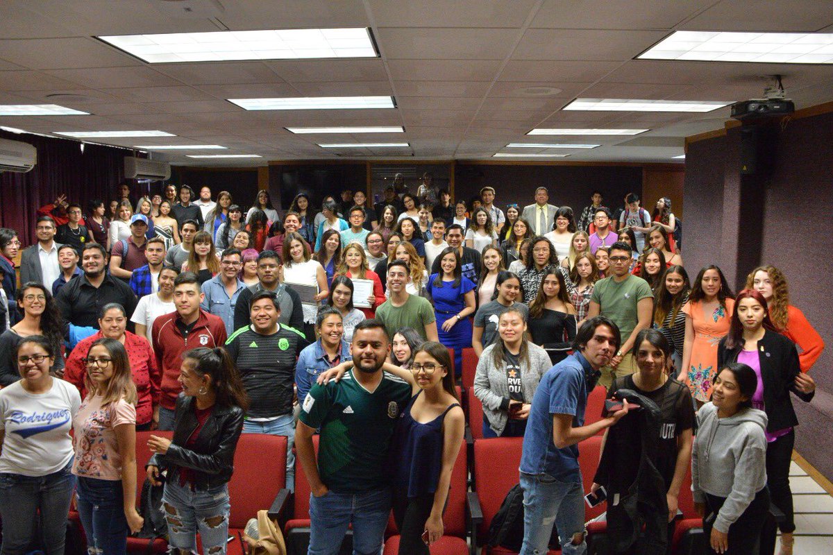 abrahampaniagua's tweet photo. Como parte de la Semana Académica hoy se llevó a cabo la conferencia "La mujer y su aportación profesional en el campo de la Comunicación" con: Alba Liliana González, #Televisa; Gabriela Téllez, #Canal44; Ivette Sánchez González, #Telemundo y Triana Ortega, #SwitchFM. #Gracias! https://t.co/vghvshB2RV