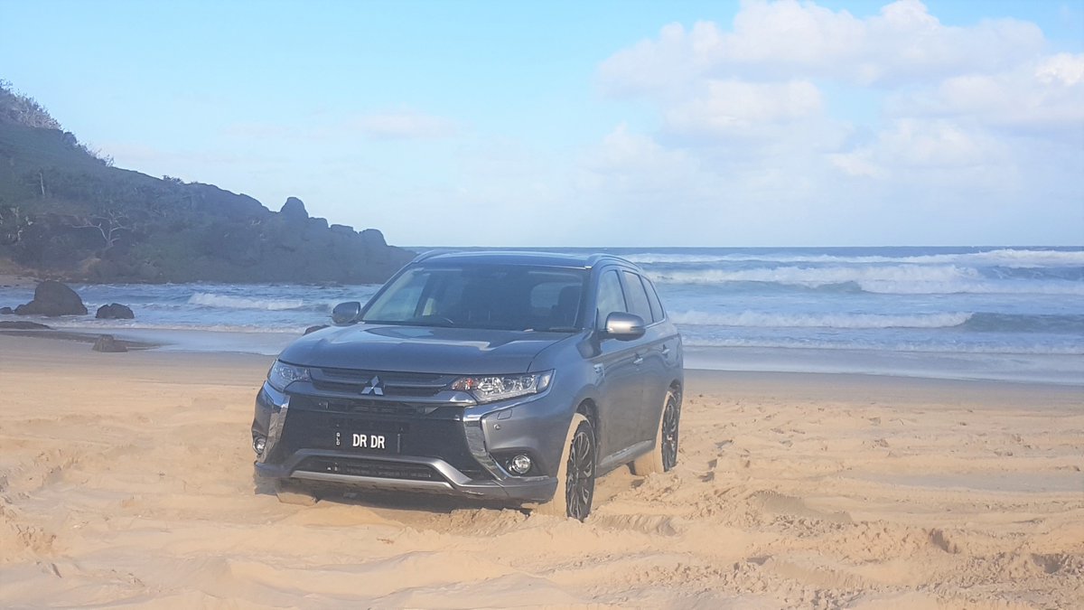 DrJakeW's tweet photo. Funny @ScottMorrisonMP claims on #grunt, weekends, #utes and #EVs. Funnily enough, here I am back in 2018 driving an #electriccar both on the beach and to tow building material to complete a house renovation #thefutureiselectric #electrictorque #auspol https://t.co/VYfLkOCO8n