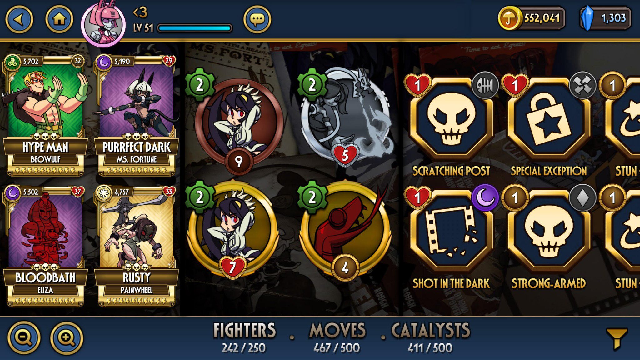 Skullgirls Mobile AX on Twitter "In 3.2, you can now FAVORITE your