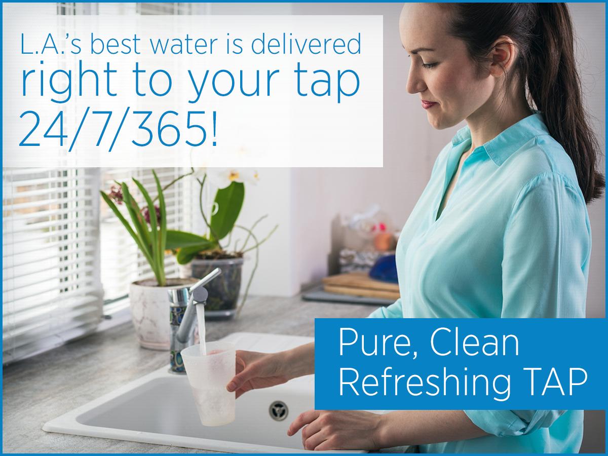LADWP's tweet photo. Our mission is to deliver a dependable supply of safe, quality water to our customers in an efficient and publicly responsible manner. Learn more: https://t.co/JGv8zbNrd7 #PureCleanRefreshingTap https://t.co/4FzjvWKpuB