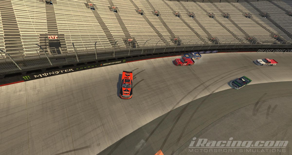 Well, I got my career best start, only to back it up with getting run over on lap 11 by a lap down car, becoming 17 laps down then driving angry as hell for 60 laps and making several mistakes. I'm going to be mad about this for a long time <a href="/CORTuesday/">CORT Tuesday Night Fights</a> 

Started: P4
Finished: P33