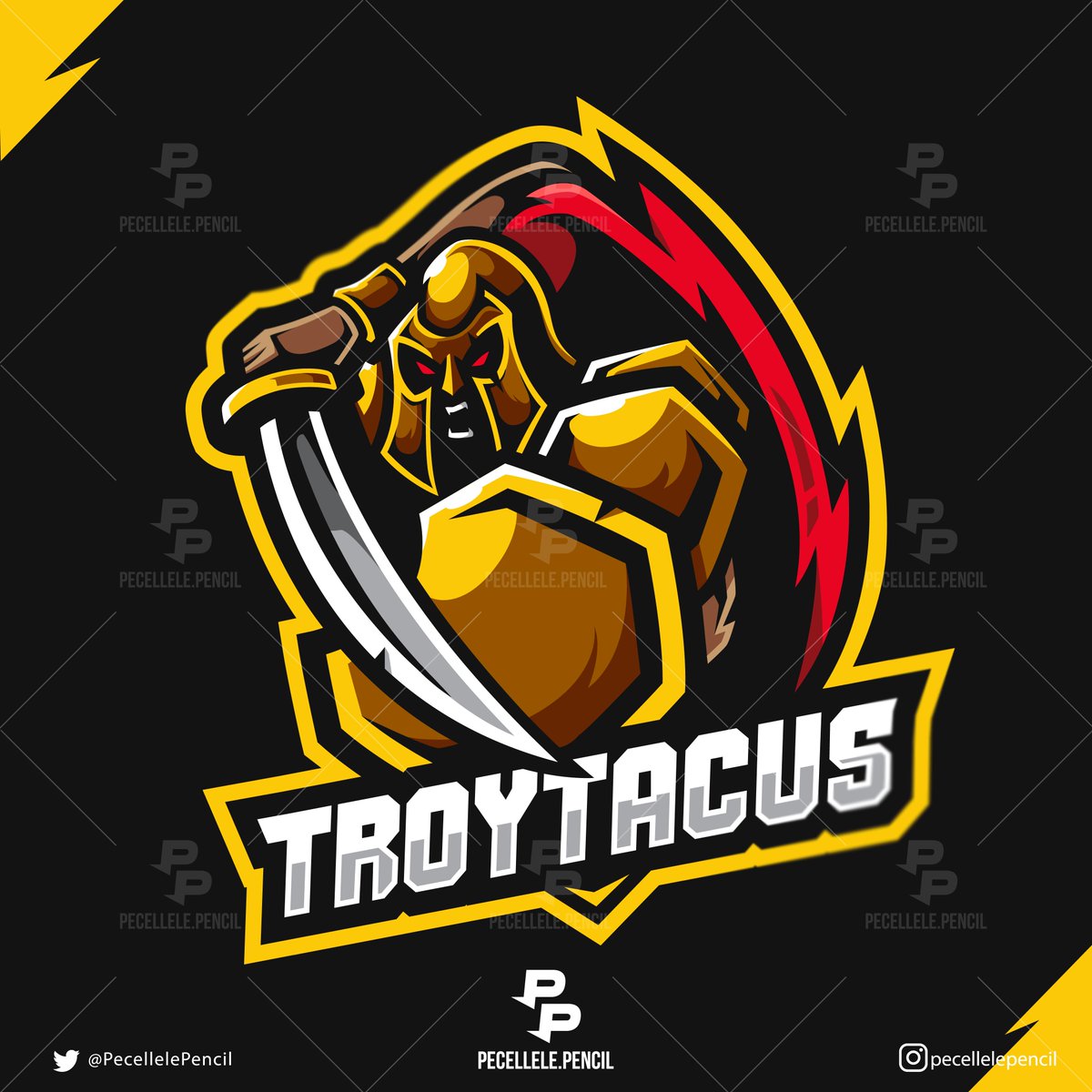 PecellelePencil's tweet photo. #logo done for @Troytacus.
custom order is open now.
@SGH_RTs @LaZy_RTs @GamerRetweetNow @GamersRetweetz @BulletinGamers @Quickest_Rts @DNRRTs @RogueRts @FameRTR @Quickest_Rts
#logodesign #gaminglogo #esportslogo #logoesports #squadlogo #mascotlogo #Spartans #knightlogo #twitch https://t.co/hvGtNOahLv