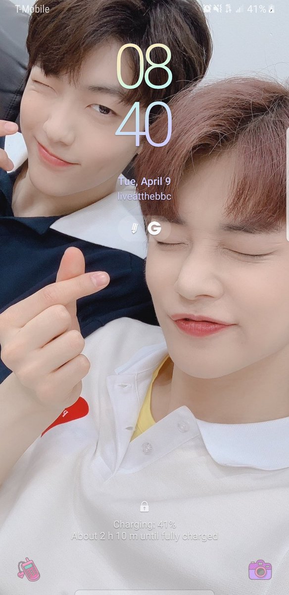 lockscreen and home screen update~soobin and yeonjun new jibeom 