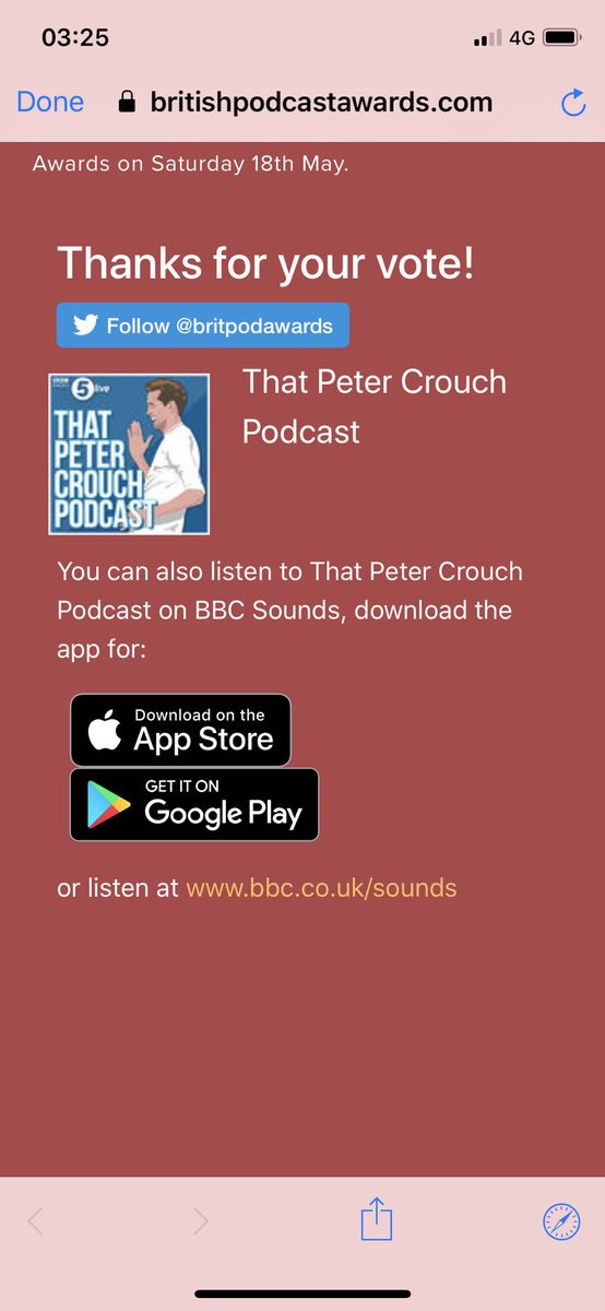 DEVINA_G's tweet photo. @petercrouch @petercrouch @tomfordyce @Chris_Stark Done! Good luck boys! 🤞🏽 https://t.co/t7yo7gVUkp