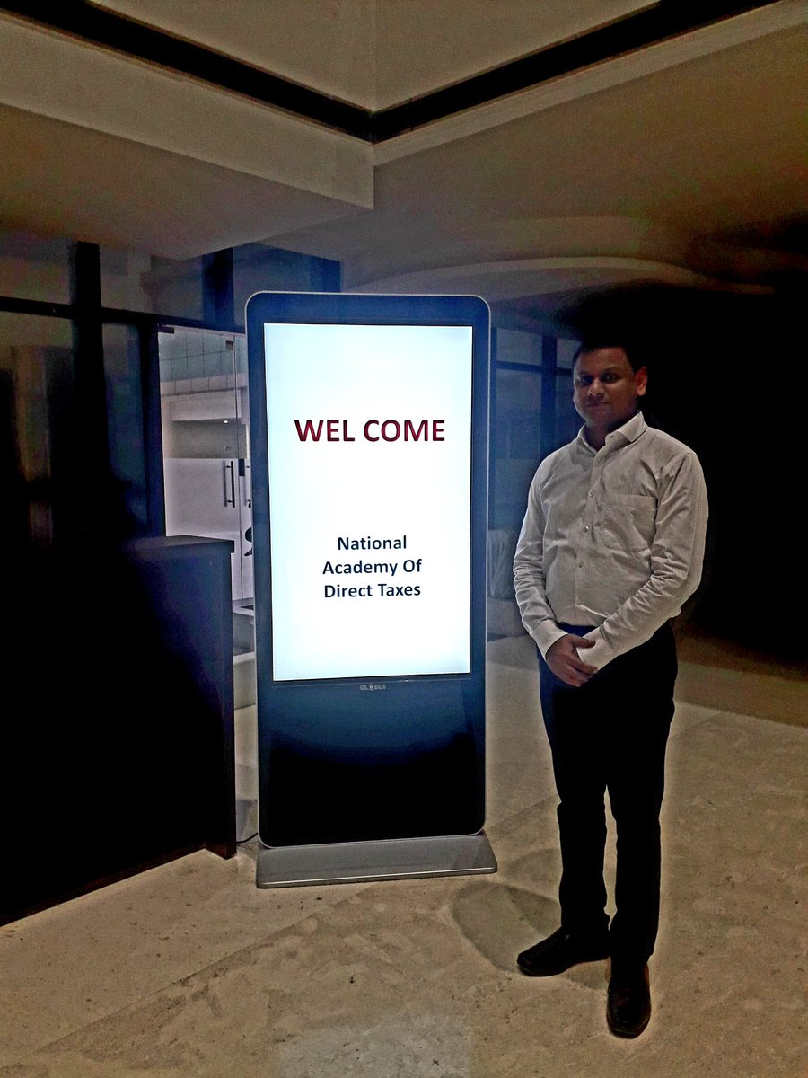 sethia_hitesh's tweet image. Conducted 3 days program for Indian Revenue Services (Income Tax Department) at NADT on Markets &amp;amp; Manipulative Practices. #IRS #incometax #bsebti #BSE