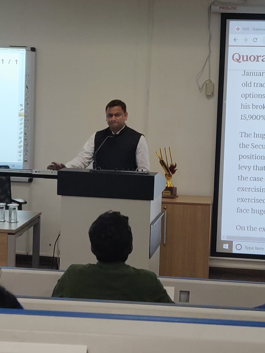 sethia_hitesh's tweet image. Conducted 3 days program for Indian Revenue Services (Income Tax Department) at NADT on Markets &amp;amp; Manipulative Practices. #IRS #incometax #bsebti #BSE