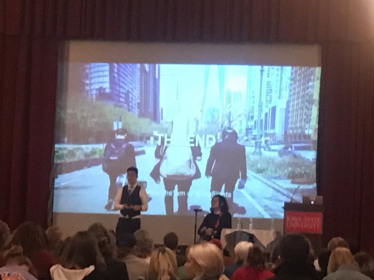 IowaStateBeth's tweet photo. Very inspirational story shared by @SimonTheTam tonight during @1stAmendmentDay about his Supreme Court battle for trademark of his band’s name @theslants. ❤️ his advice: “Ask questions. Don’t make assumptions.” https://t.co/BCbCPFx9hF